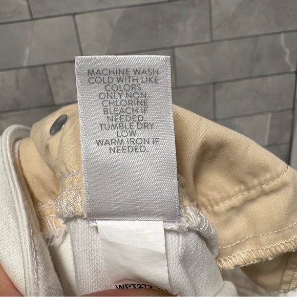 J Jill Denim Authentic Fit Slim Ankle White Jeans 6 - Picture 13 of 15